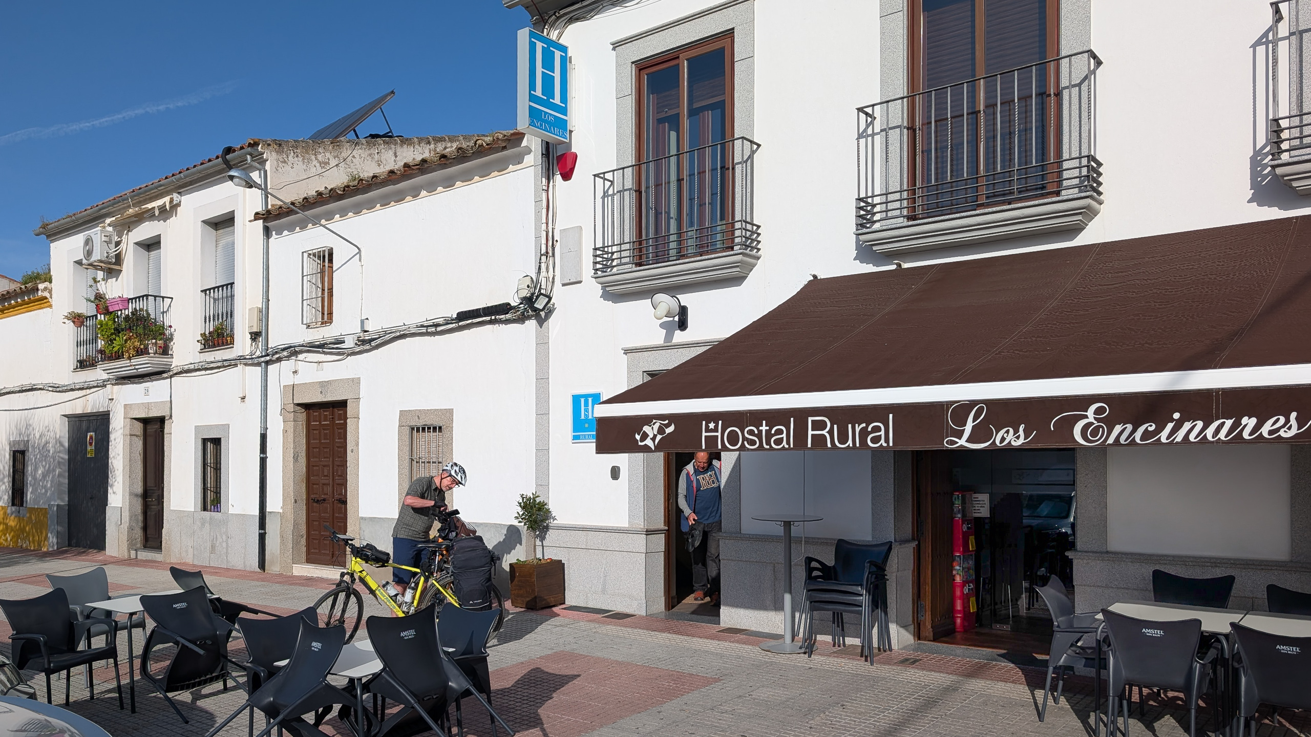 Hostal Rural Los Encinares – unser Quartier in Villanueva